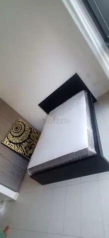 Ikea Malm bed with mattress queen size