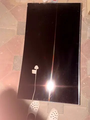 It’s cracked from the inside screen a little 65-inch LED TV - Screen and Frame (for repair or parts)