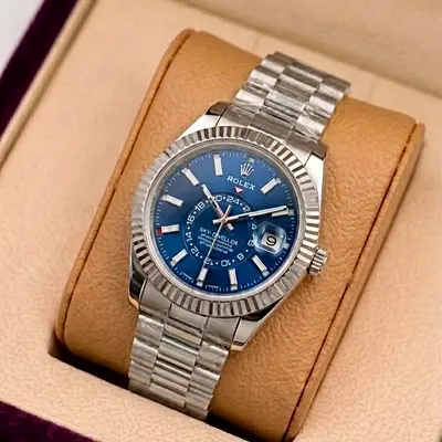 Rolex sky dweller mens watch