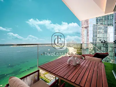 Prime Sea View 2BR | Furnished | Beachfront Living