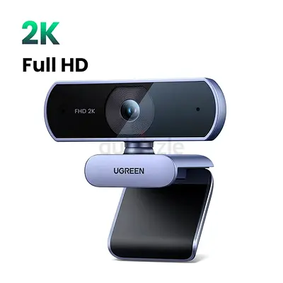 UGREEN 2K Full HD USB Webcam with Built-in Mic (Like New)
