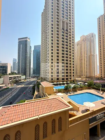 SPACIOUS 1 BHK | BALCONY |POOL VIEW & LAKE VIEW