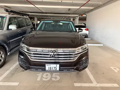 VW Touareg V6 2021 GCC | 46K KM | 100% Original | Warranty 2028 | Full VW History