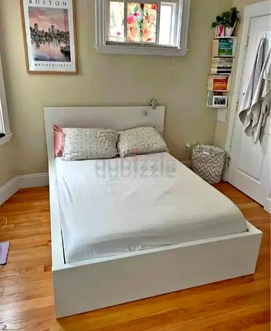 IKEA  Queen Size Bed + 2 Storage Drawers + Mattress