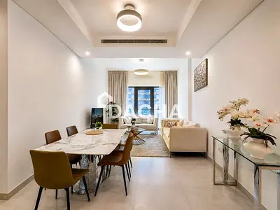 Luxury 2BR | Canal & Burj Views | Furnished