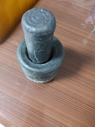 Used small mortar and pestle - metal