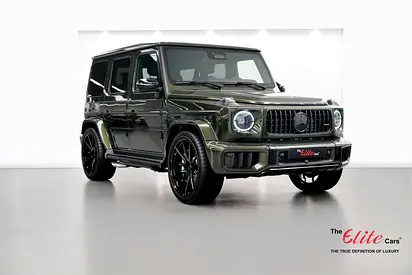 2025 MERCEDES G63 AMG / DEPLOYABLE SIDE STEPS / BURMESTER SOUND SYSTEM / 23" RIMS