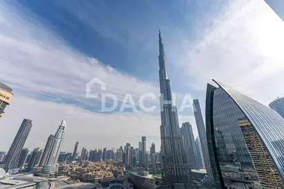 Burj Khalifa View | Vacant | Layout 03