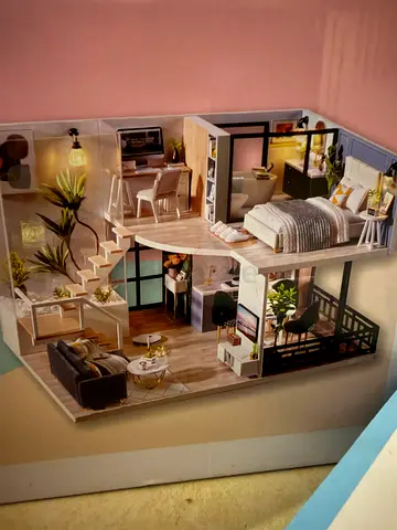 3 CUTEROOM DIY Miniature Houses – 2 New Kits + 1 Handmade