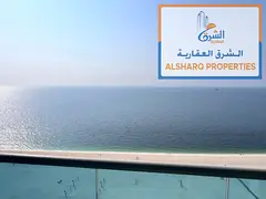 Two bedrooms and a living room - open sea view - spacious - central air conditioning - prime locatio