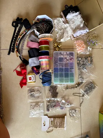 Huge Crochet, Sewing, Fabric, Beading & Jewellery-Making Craft Bundle