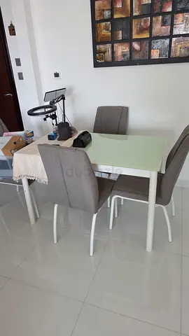 Dining table with 4 chairs