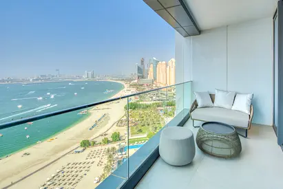 Biggest Layout 2 BR|Sea Views|Bills Included|Beach