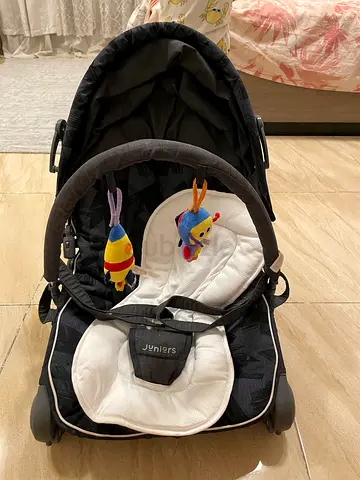 Baby rocker/rocking bouncer seat with toys - gently used