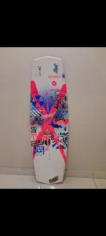 Used colorful beginner wakeboard - good condition