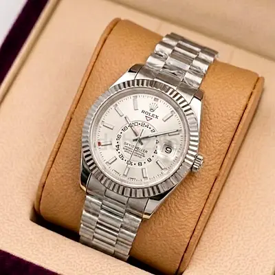 Rolex sky dweller mens watch