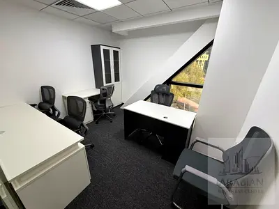 Ready to Move-in | Fully Furnished Offices with Window View Near BurJuman Metro | Budget Price