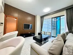 Furnished 1BR Apartment | Azure Dubai Marina | City & Pool View