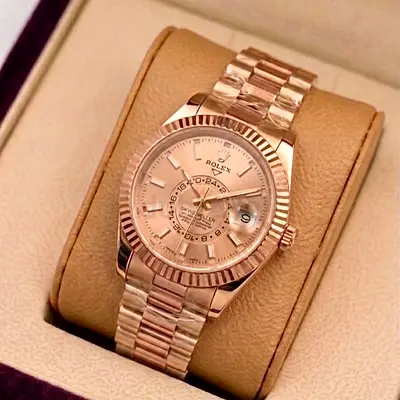 Rolex sky dweller mens watch