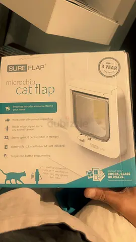 Sure flap cat door flap with microchip id price negotiable