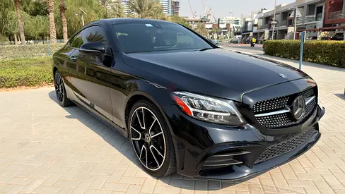 2021 Mercedes-Benz C300 Coupe - BLACK EDITION - Original Airbags & KM & Chassis