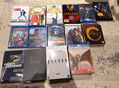DVD and Blu-ray Action and Movie Collection