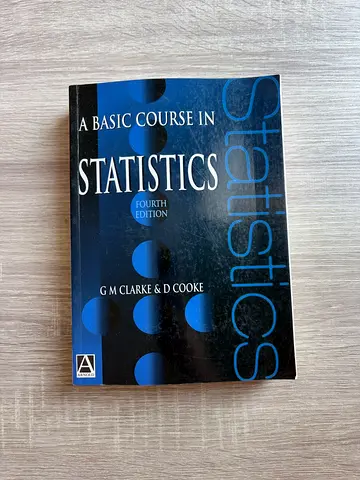 Classifieds: A Basic Course in Statistics (Fourth Edition) — G. M ...