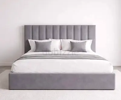 Brand New Luxury King Bed with Padded Headboard