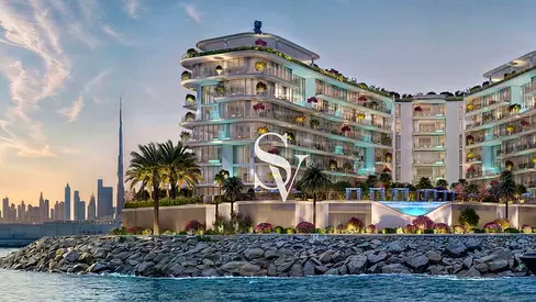 Luxury 2BR|Full Sea View|Dubai Islands|65% on HO