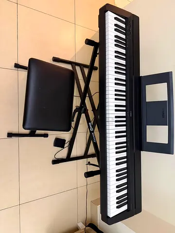 Yamaha 88-Key Digital Piano with Bench and Stand