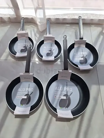 PRO ALU Pujadas frying pan set, Brand new