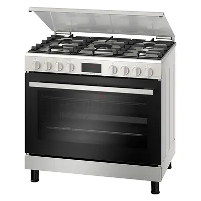 Bosch Series 6 90cm Gas Cooker – HGW3ASQ50M – Excellent Condition