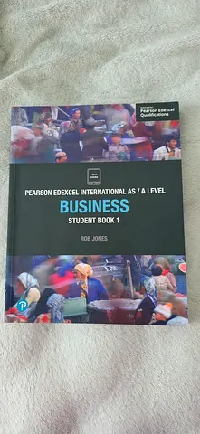 Pearson Edexcel International AS & A Level Business Student Book (Rob Jones) - Like New