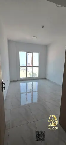 Ajman Corniche with sea view 2 bedrooms and a living room, respectable size With built-in wardrobes With parking 48,000 AED in 4 installments 3,00
