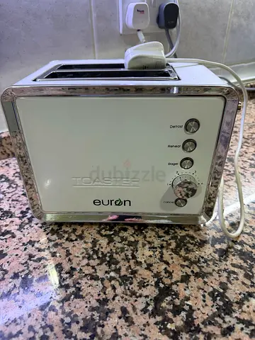 Euron 2-Slice Toaster - White, Used