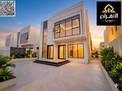 Villa for sale, including registration and ownership fees, on the main street, ready to move in, in one of Ajman's most prestigious areas. Freehold ow