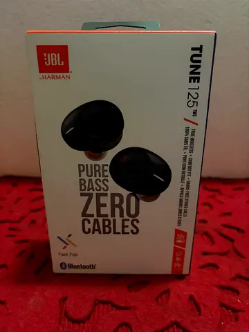 JBL Tune 125TWS True Wireless In-Ear Headphones - Black