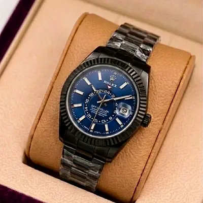 Rolex sky dweller mens watch