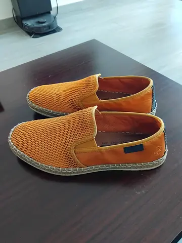 Rieker Orange Timberland Mesh Espadrilles