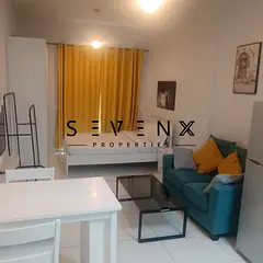 Studio Apartment | Plazzo Heights JVC | Balcony | Downtown View