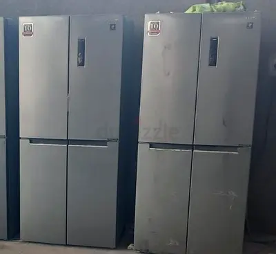 Used double-door refrigerators - 4-door French style, good working condition