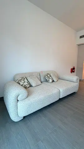 Brand New 3-Seater Fabric Sofa – Beige
