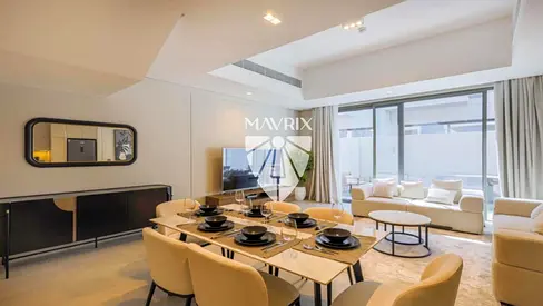 Modern 2 BR+Maid | Luxury Furnished | Available