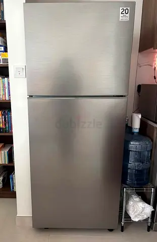 Stainless 500ltr Steel Top Freezer Refrigerator - Good Condition