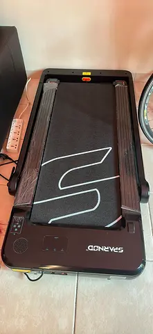 Used Sparnod Foldable Treadmill - Compact Home Running Machine
