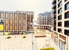 Modern 1-Bedroom Apartment | Balcony | Near Metro || Near Gold Souq Metro