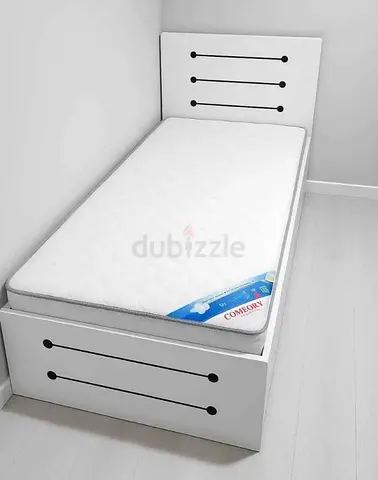 MDF wood Brand New Single Bed