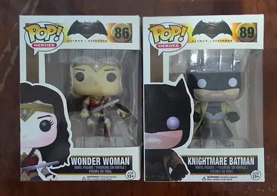 Funko Pop! Batman and Wonder Woman