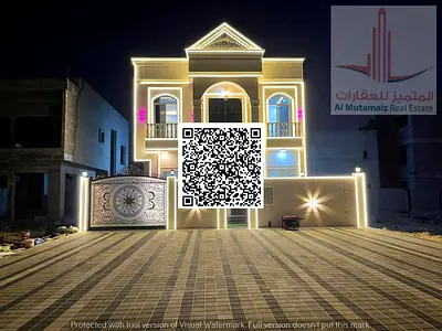 Villa for rent in Al Zahia area / First occupancy / Classic style