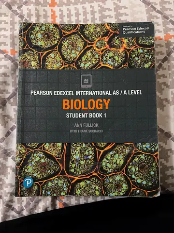 Pearson Edexcel International AS/A Level Biology Student Book 1 (A-Level)